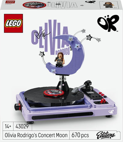 Lego Editions Olivia Rodrigos Konzert-Mondmusik-Bausatz für Kinder und Jugendliche – 43029