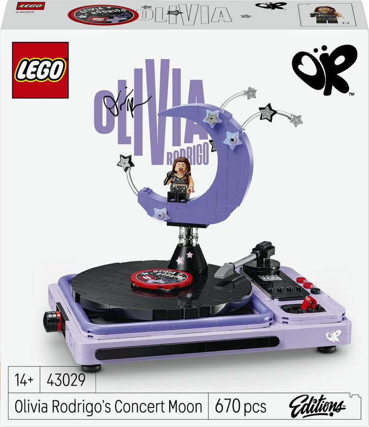 Lego Editions Olivia Rodrigos Konzert-Mondmusik-Bausatz für Kinder und Jugendliche – 43029
