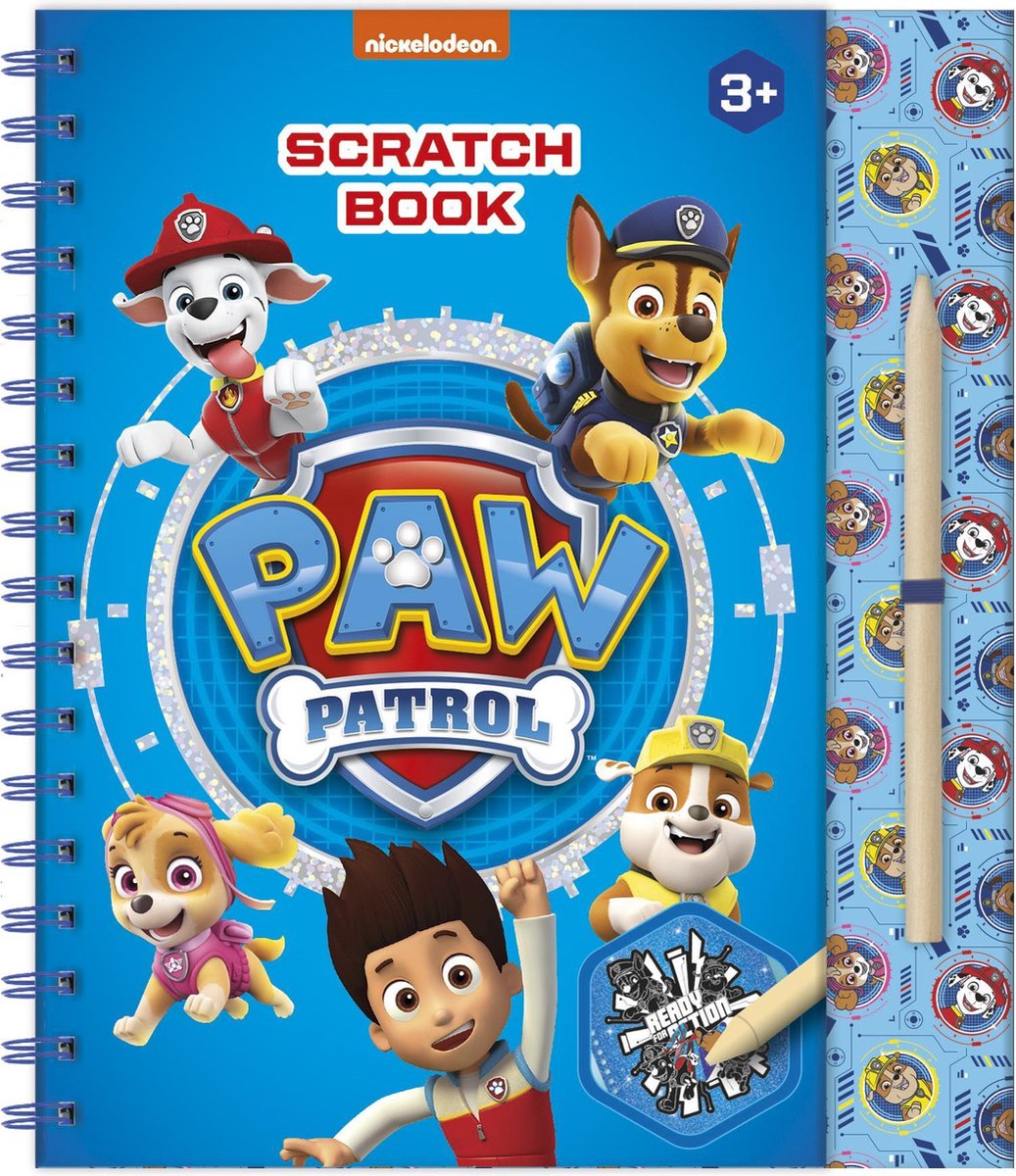 Totum Paw Patrol - Scratch Book
