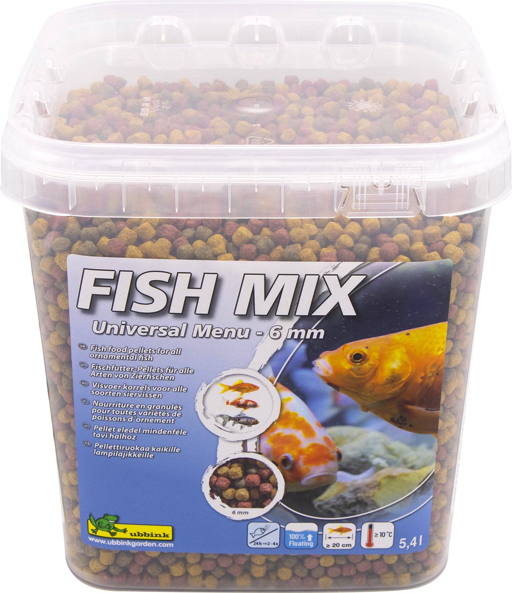 Ubbink Ubbink Fischfutter Fisch Mix Universal Menü 6 mm 5.4 l
