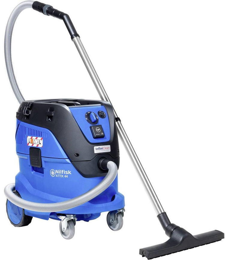 Nilfisk Attix 44 – 42 l – 1400 W – Schwarz Blau – Staubsauger