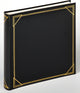 Walther mx-200-b Standard – klassisches Album – Größe 30 x 30 cm – 100 weiße Seiten – schwarz