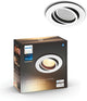 Philips Hue Milliskin Einbaustrahler – warmes bis kaltweißes Licht – 1er-Pack – Weiß – rund