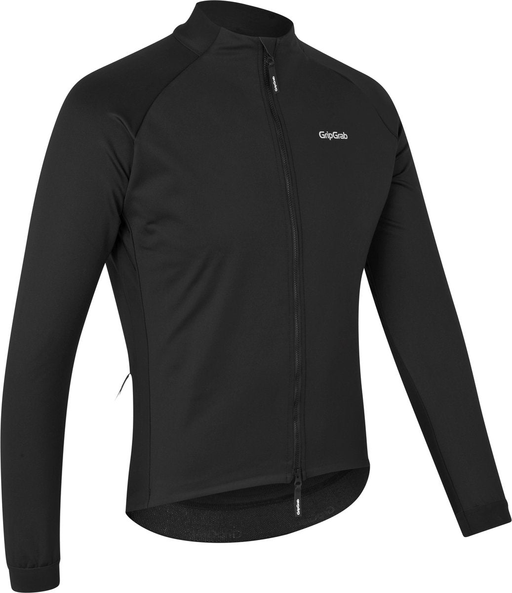 Gripgrab – Pacr Winter-Radjacke, winddichte Rad-Winterjacke, Thermo-Softshelljacke – Schwarz – Herren – Größe XXL