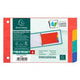 Tabs Exacompta 604e 100 x 150 mm Farbpalette
