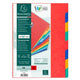 Tabs Exacompta 1408e A4 Farbpalette