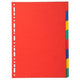 Tabs Exacompta 2008e A4 Farbpalette