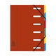 Erweiterbare Rückenordner Exacompta 55065e rot A4