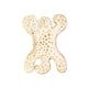 Dekoschale Leopard weiß 13cm