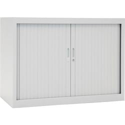 Rolltorschrank chs73100 grau 100 x 45 x 73 cm