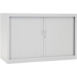 Rolltorschrank chs73120 grau 120 x 45 x 73 cm