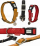 Beeztees - Hundehalsband - Mac-Leder - Schwarz - 35-50 cm