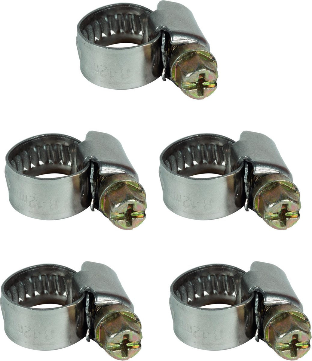 Einhell-Schlauchklemme eingestellt 8-12 mm