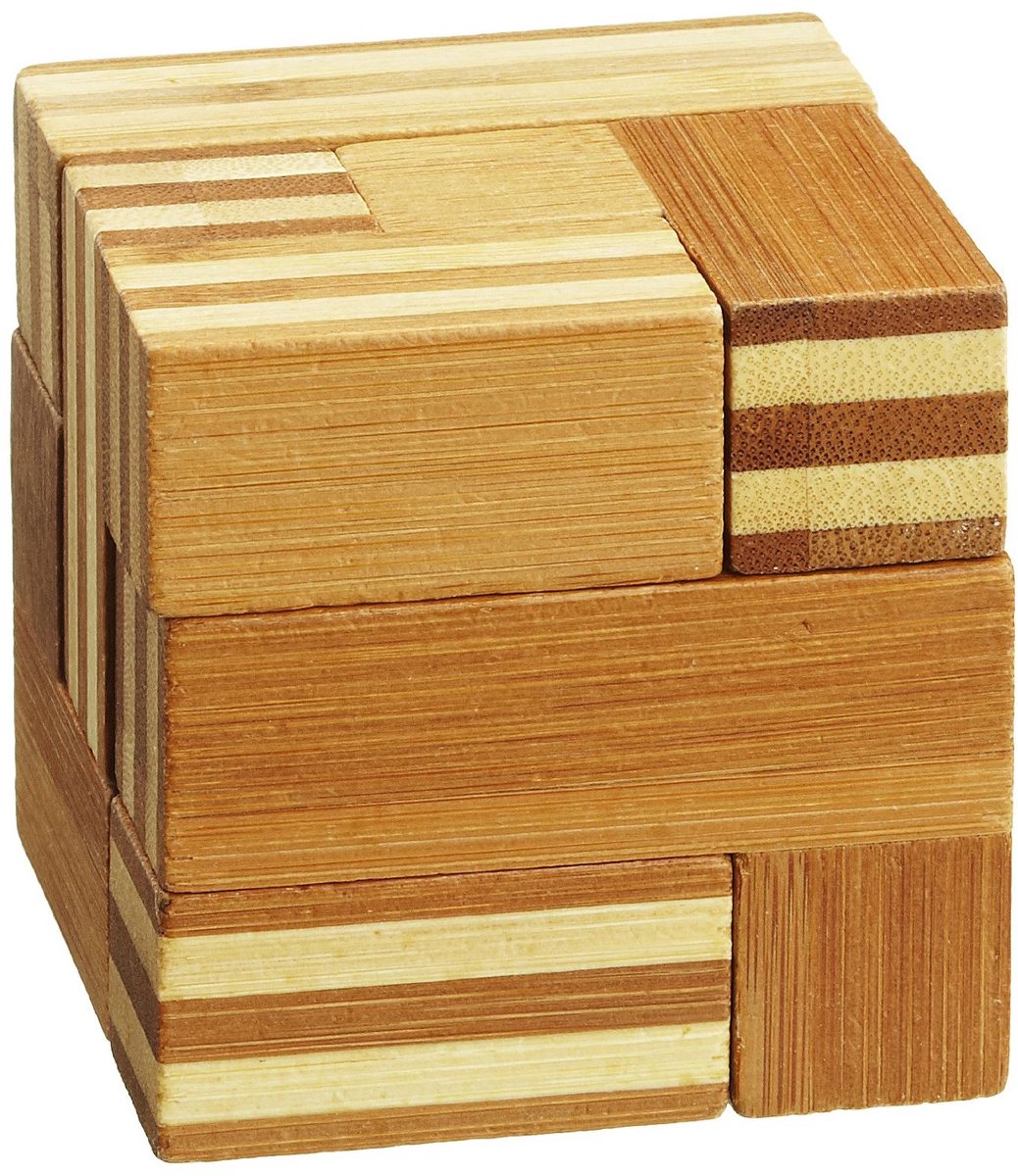 Philos Soma Würfelpuzzle, Bambus