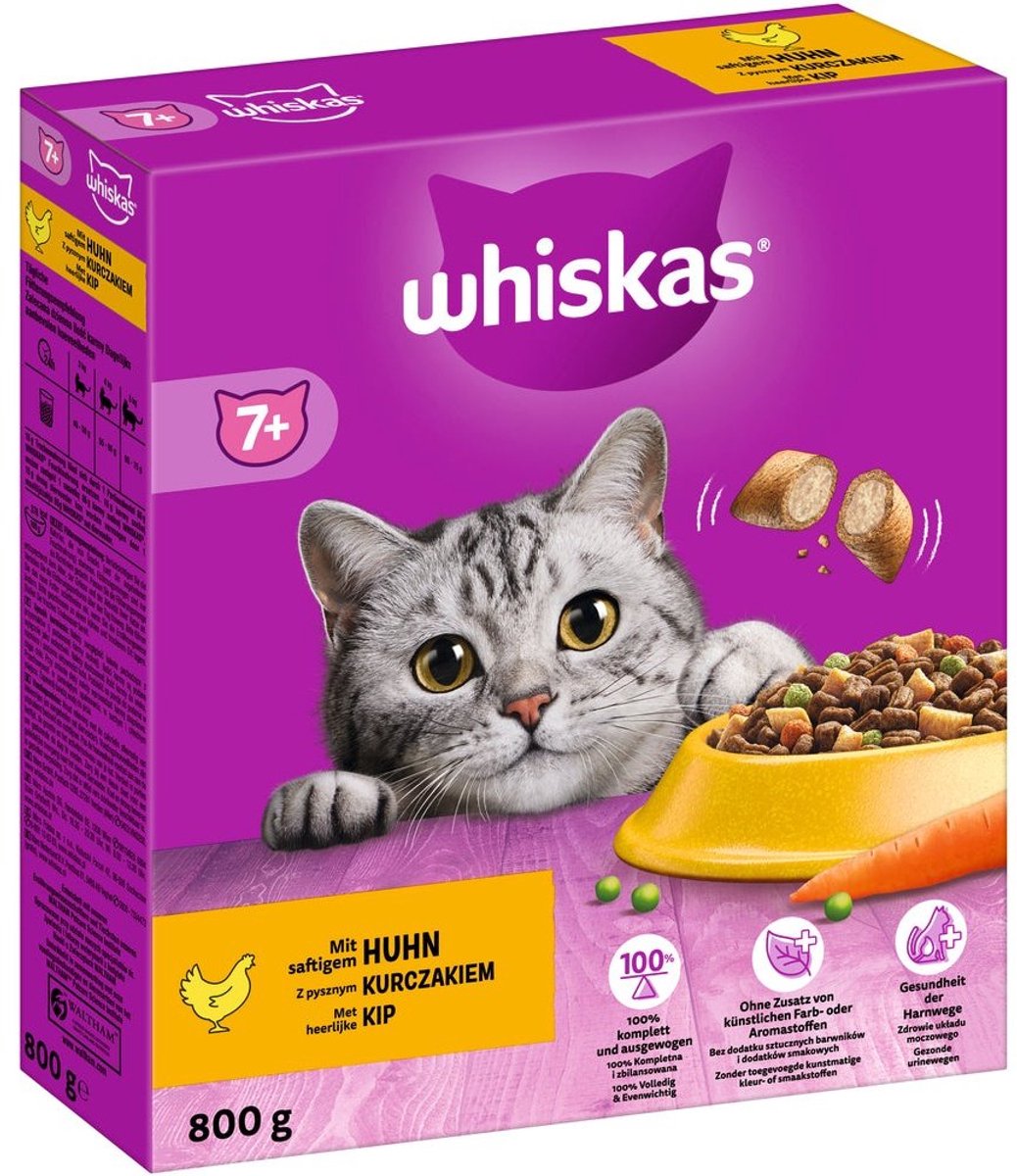 Whiskas Kibble Senior - Katzenfutter - Huhn 800 g