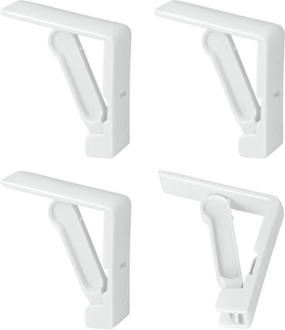 Metaltex Tischdeckenklammern – 4er-Set – Kunststoff
