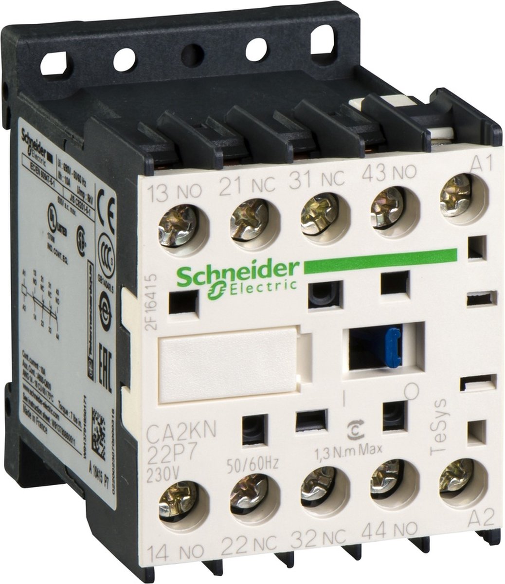 Schneider electric ca2kn22p7 Hilfsschutz 2x NC, 2x nein 1 Stück(e)