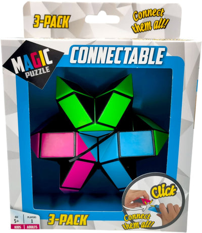 Zauberpuzzle Steckpuzzle 3er Pack Geschicklichkeitsspiel Kinder.