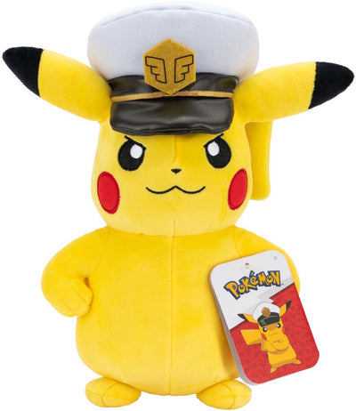 Jazwares Pokémon – 20 cm Plüsch – Kapitän Pikachu