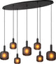 Lucide eloise - Hängelampe - 7xe27 - schwarz