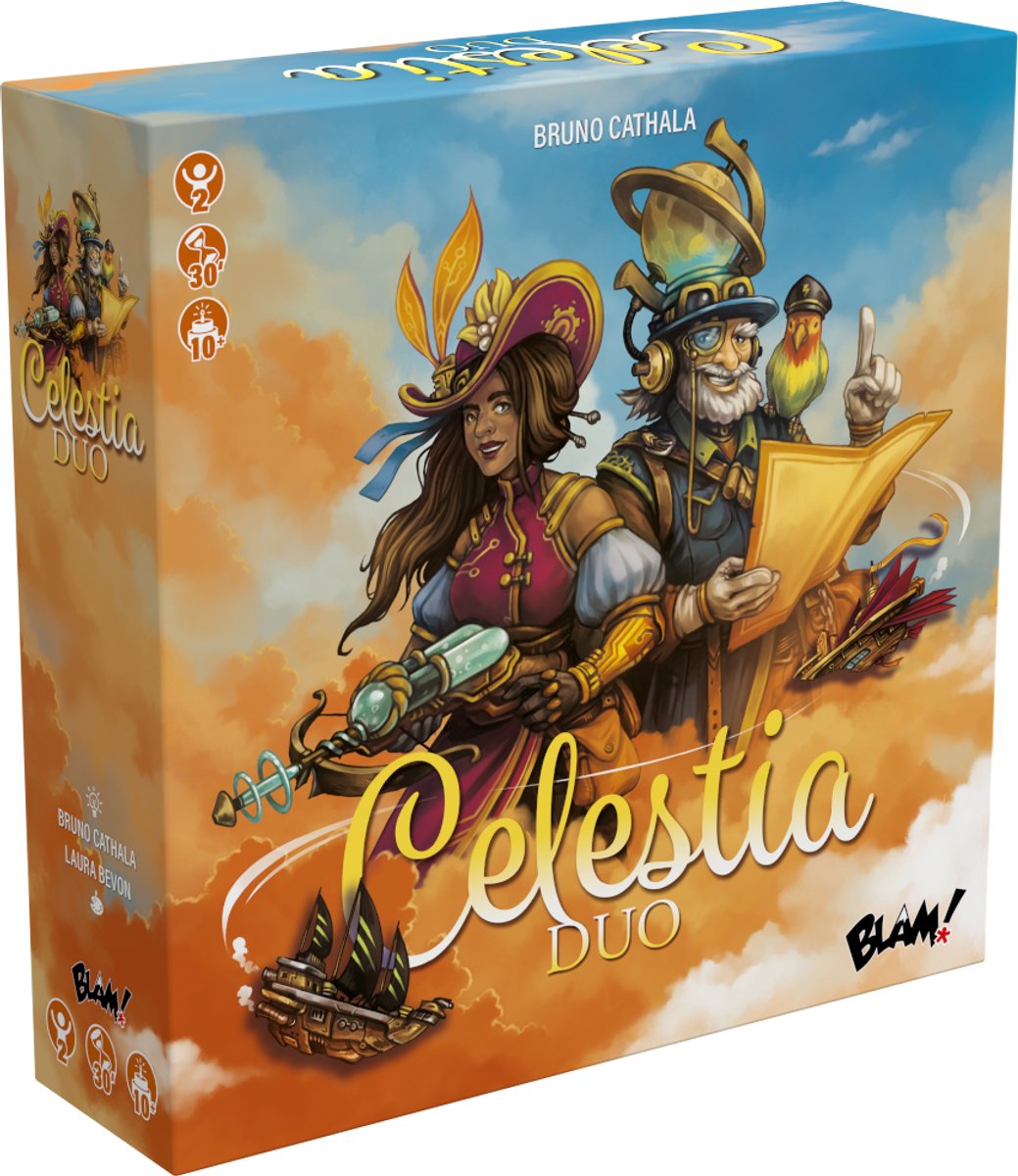 Geronimo Games Celestia Duo – Brettspiel – 2 Spieler – ab 10 Jahren