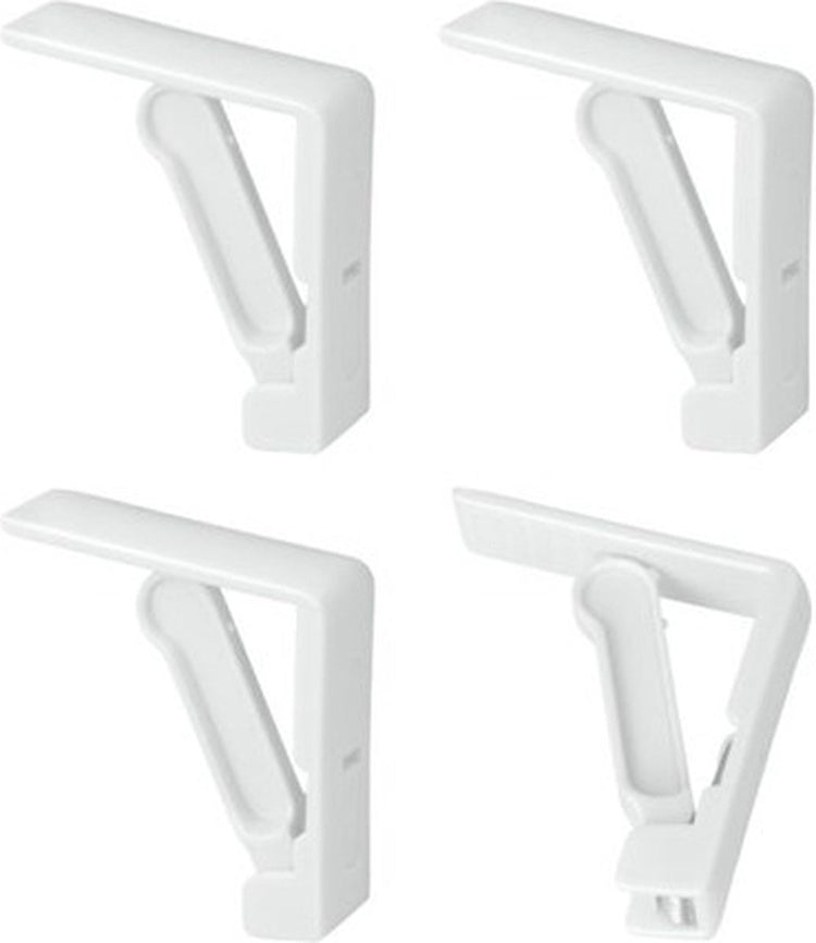 Metaltex Tischdeckenklammern – 4er-Set – Kunststoff