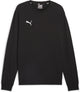 Puma Teamgoal Casuals Crew Neck Sweat Herren-Sportpullover – Schwarz-Weiß
