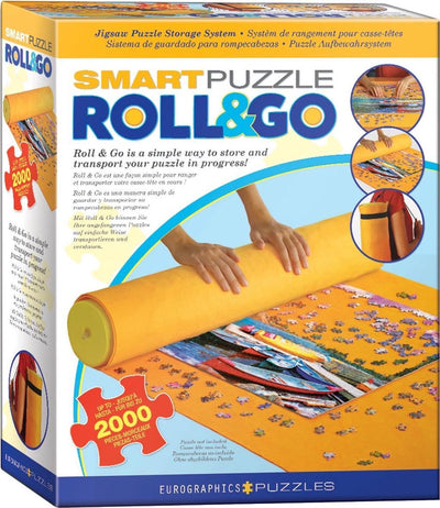 Eurographics – Smart Puzzle Roll Go Mat – Filz-Puzzlematte zum Rollen von bis zu 2000 Teilen – 76 x 127 cm