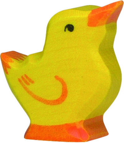 Holztiger chick, head up. 3,5 cm