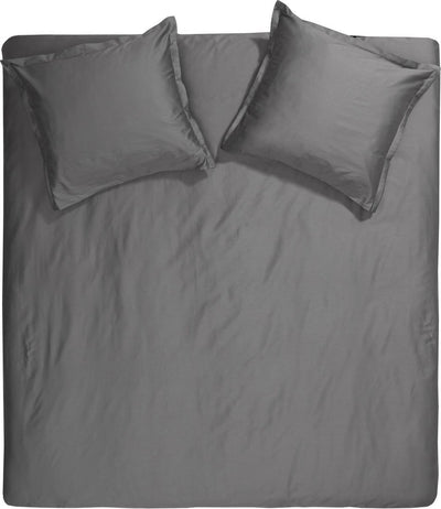 Cinderella Sundays Bettbezug – extra breit – Satin – 260 x 200 220 cm – Anthrazit