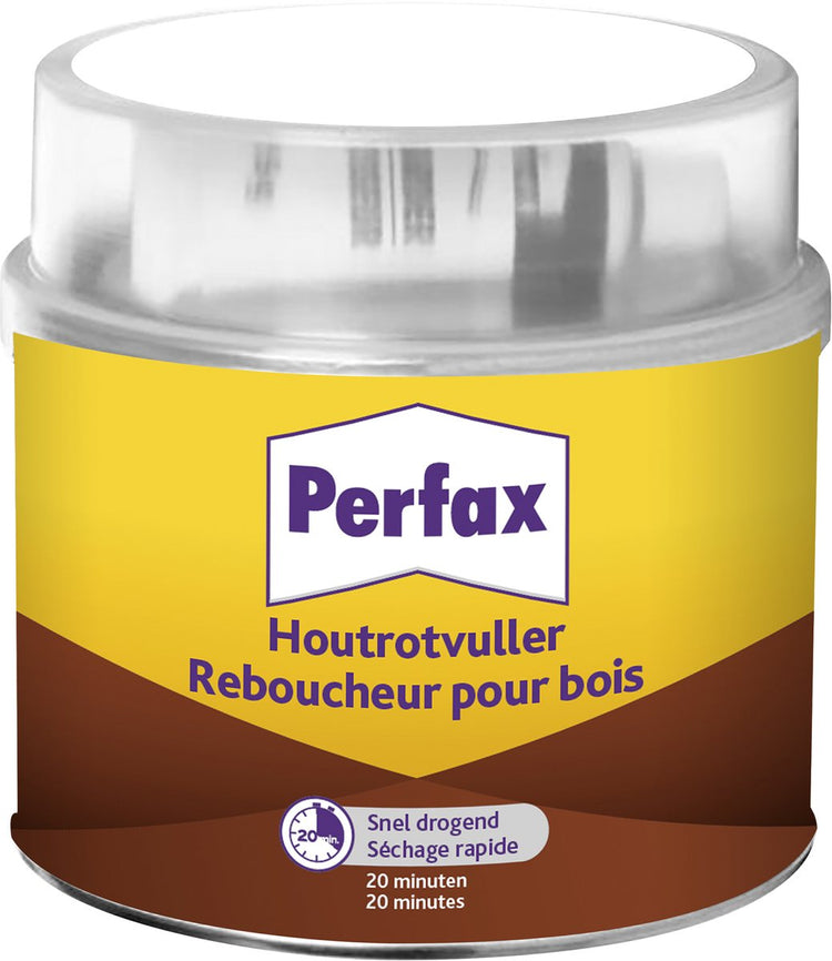 Perfax 1002267 – Holzfäulespachtel 1kg | 6 Stück