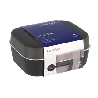 Amuse Lunchbox 3-in-1 Grau