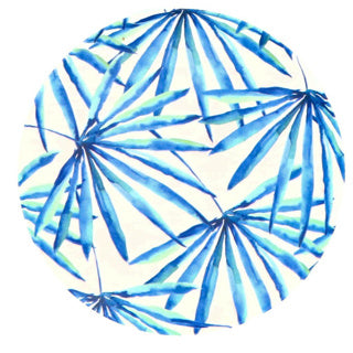 Plattenmelamin Ø25 cm 4 Assorti