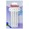 Metaltex Metaltex Tube Keytes 4 Teile weiß