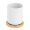 Bredemeijer Theemok Umea 200 ml Weiß und Coaster Set 2