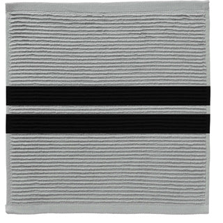 Ddddd Geschirrtuch 3 Stück grau 30x30cm 100% Baumwolle | 4 Stück