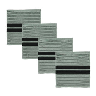 Ddddd Geschirrtuch 3 Stück grün 30x30cm 100% Baumwolle | 4 Stück