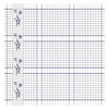 DDDDD -Geschirrtuch Lisse 60x65 Blau