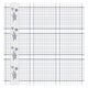 DDDDD -Geschirrtuch Lisse 60x65 Blau