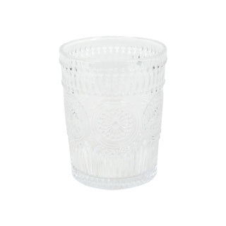 Trinkglas Relief 'Sonne' 300ml 10cm | 6 Stück