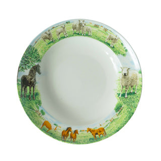 Wiebe van der Zee Teller tief 23 cm Pferd Schaf Wiebe