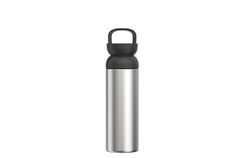 Mepal Isolier-Teebecher Ellipse – 500 ml – hält Getränke 6 Stunden heiß und 8 Stunden kalt – Isolierflasche – spülmaschinenfest – Nordic Black