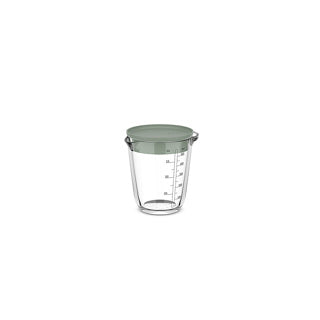 Glasmessbecher 500 ml mit Nordic Sage Deckel