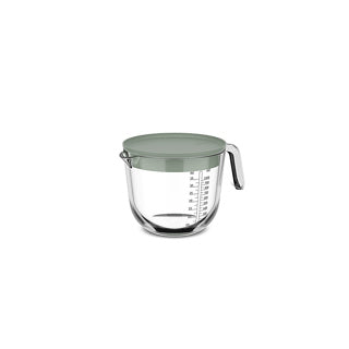 Glasmessbecher 1L mit Nordic Sage Deckel