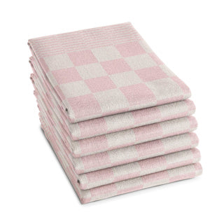 Ddddd Geschirrtuch Grill 65x65 Pastellrosa | 6 Stück