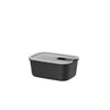 Mepal Easyclip Lebensmittelbehälter – 700 ml – Lebensmittelbehälter mit Schiebeverschluss – mikrowellengeeignet. Dampfofen. Kühl- und Gefrierschrank – Nordic Black