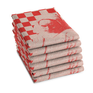 Ddddd teadoek milch mädchen 60 x 65 rot