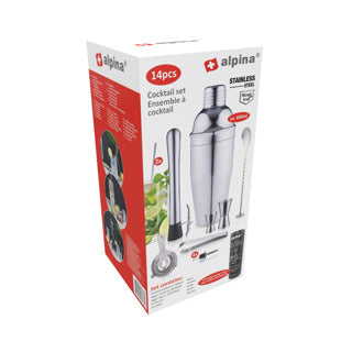 Kein Marken-Cocktail-Set, 14-teilig