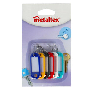 Metaltex Metaltex Schlüsselkarten 6 Teile