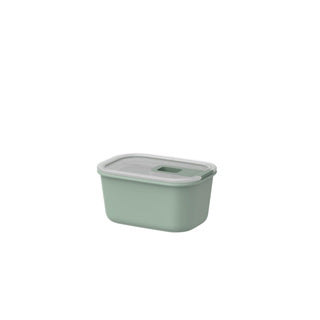 Mepal Easyclip Lebensmittelbehälter – 450 ml – Lebensmittelbehälter mit Schiebeverschluss – mikrowellengeeignet. Dampfofen. Kühl- und Gefrierschrank – nordischer Salbei